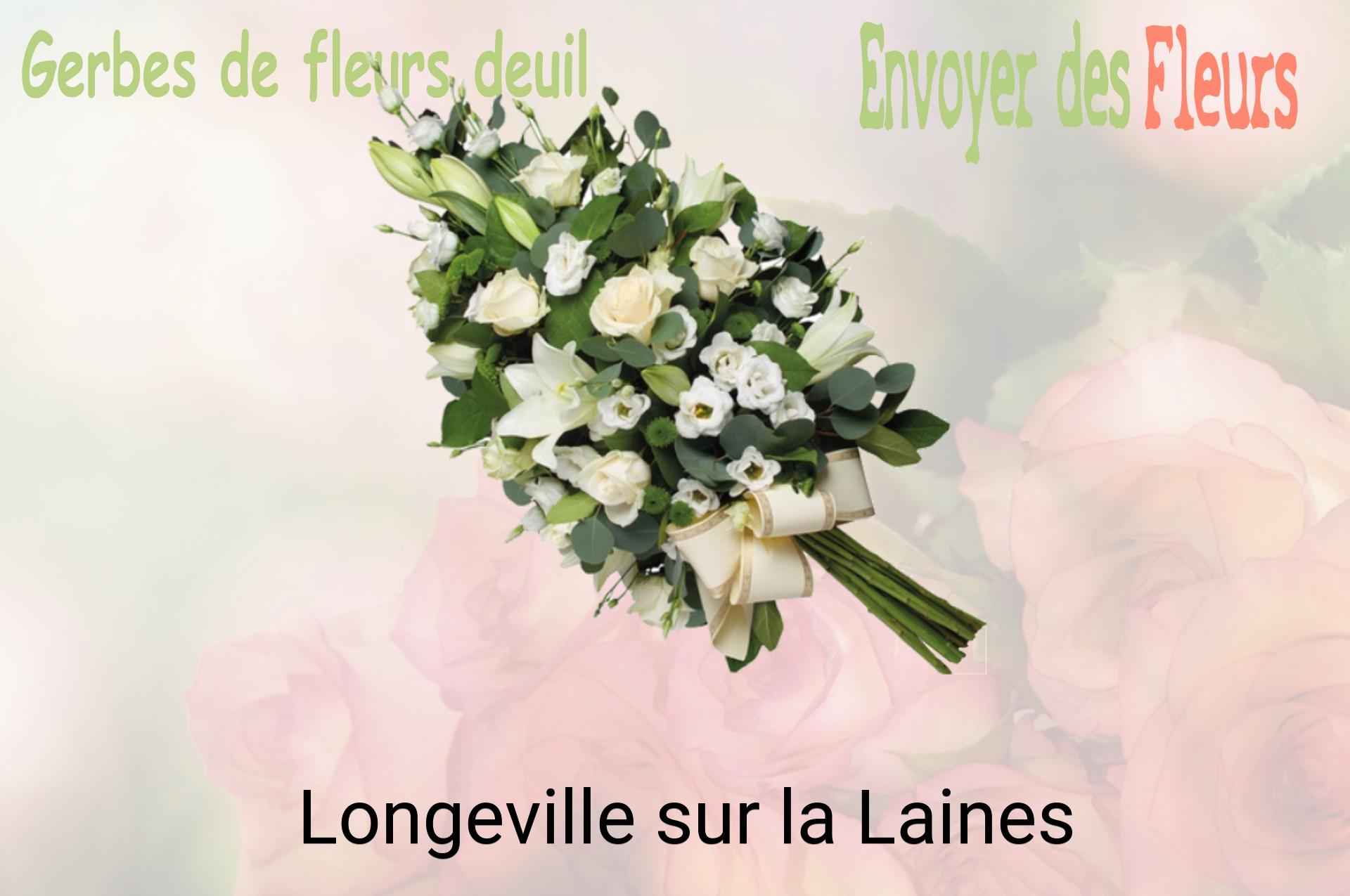 Gerbe de fleurs de deuil livrée à Longeville-sur-la-Laines